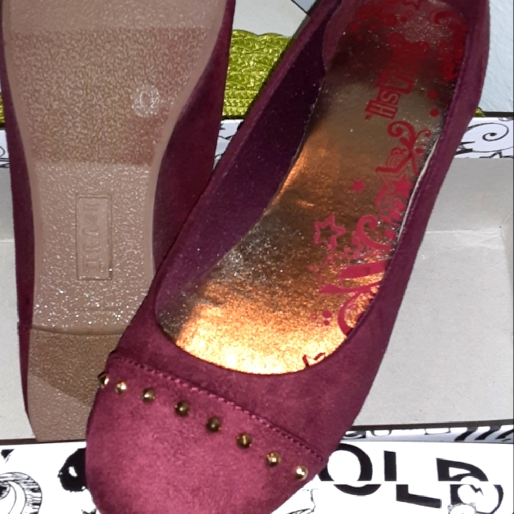 CHAOS BRASH shoes 6.5 Burgundy